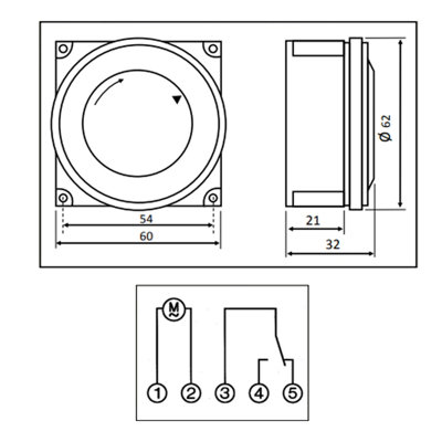 Optimum Synchronous Timer Module 24 Hour Time OP-FM1STU00