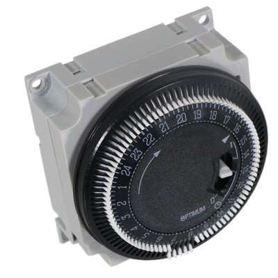 Optimum Synchronous Timer Module 24 Hour Time with Manual Override OP-FM1STUH0
