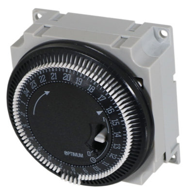 Optimum Synchronous Timer Module 24 Hour Time with Manual Override OP-FM1STUH0