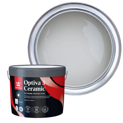 Optiva 3 Super Matt Emulsion - Ultra Durable, Stain-Resistant - 10L Shadow J496