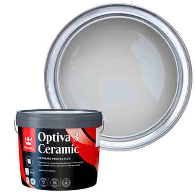 Optiva 3 Super Matt Emulsion - Ultra Durable, Stain-Resistant - 3L Shadow J496
