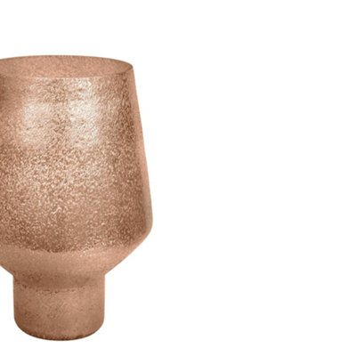 Opulent Tall Curved Metallic Gold Vase H26Cm W20Cm