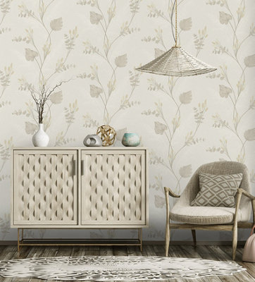 Opus Amarante Cream Heavyweight Vinyl Holden Decor