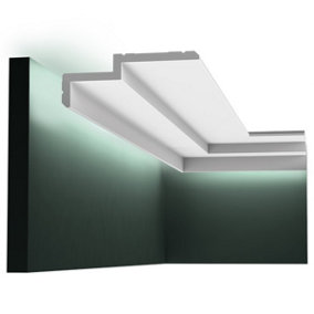 Orac Decor C391 Contemporary Coving or LED Lighting Moulding 2 Pack