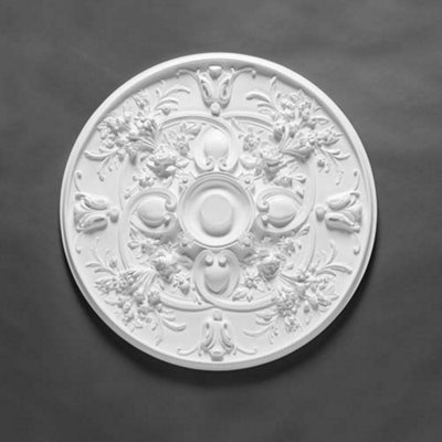 Orac Decor R24 Floral And Swirl Effects Ceiling Rose | DIY at B&Q