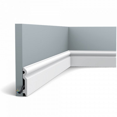 Orac Decor SX137F Flexible Skirting Board 2 Pack