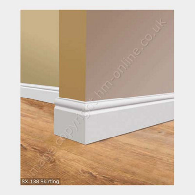 Orac Decor SX138 Skirting Moulding 6 Pack