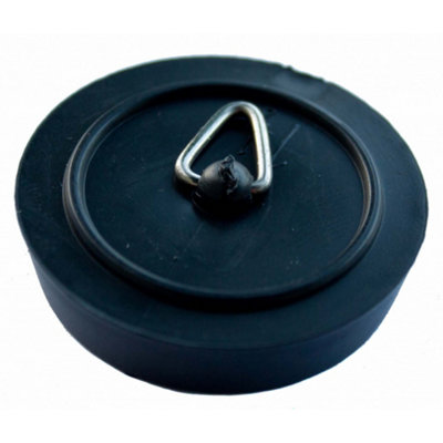 Oracstar Bath Plug Black (1.5in) | DIY at B&Q