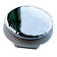 Oracstar Chrome Tap Hole Stopper Silver (One Size)