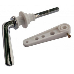 Oracstar Cistern Handle Silver/White (One Size)