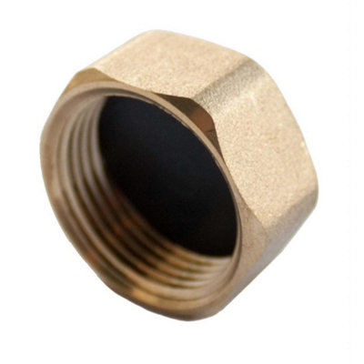 Oracstar Compression Blanking Nut Br (One Size) DIY at B&Q