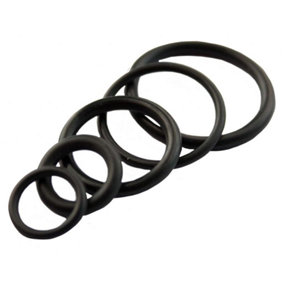 Oracstar O Ring (Pack of 5) Black (One Size)