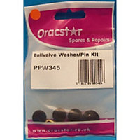 Oracstar Spring Washers Set (Pack of 4) Black (One Size)