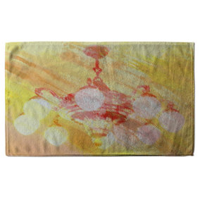 Orange chandelier (Bath Towel) / Default Title