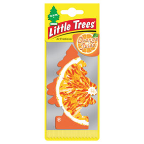 Orange Juice Little Tree Hanging Air Freshener