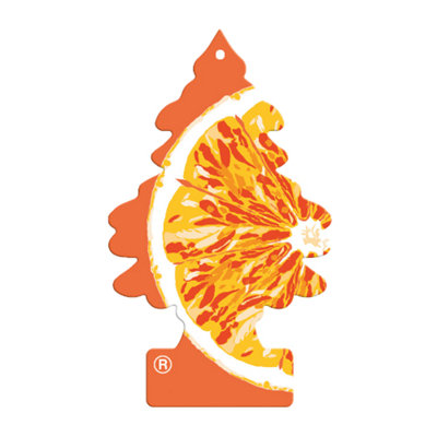 Orange Juice Little Tree Hanging Air Freshener