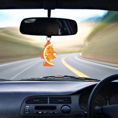 Orange Juice Little Tree Hanging Air Freshener - 3
