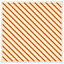 Orange lines (Picutre Frame) / 30x30" / Oak