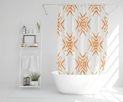 Orange ravishing boho chic (Shower Curtain) / Default Title Price Comparisons | Compare The Build