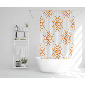 Orange ravishing boho chic (Shower Curtain) / Default Title