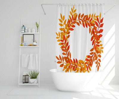 Orange & Red Autumn Leaves (Shower Curtain) / Default Title Price Comparisons | Compare The Build