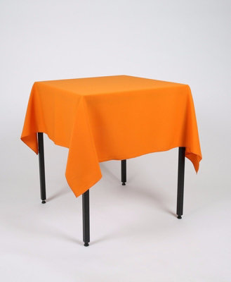 Orange Square Tablecloth 121cm x 121cm  (48" x 48")