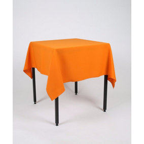 Orange Square Tablecloth 121cm x 121cm  (48" x 48")