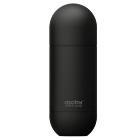 Orb Stainless Steel Insulated Water Bottle Black 400ml