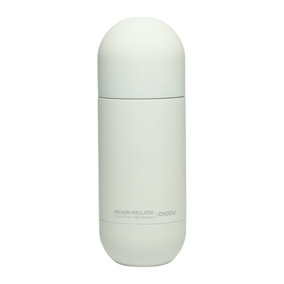 Orb Stainless Steel Insulated Water Bottle White 400ml