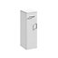 Orbit Floor Standing Bathroom Cupboard - 250mm - Gloss White - Balterley