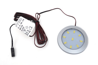 ORBIT XL - Bright LED Light Under Cabinet Shelf Cupboard Set - Light Colour Warm White - Lights 6