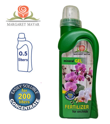 ORCHID BOOST: MINERAL GEL FERTILIZER - 0.5L - NOURISH YOUR ORCHIDS