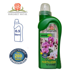 ORCHID BOOST: MINERAL GEL FERTILIZER - 0.5L - NOURISH YOUR ORCHIDS