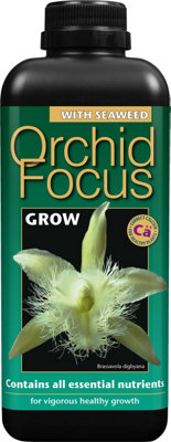 Orchid Focus Grow Nutrient Hydro Hydroponics House Plant 300ml