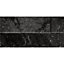 Ordine Black Split-Face Effect Matt Relief 80mm x 442.5mm Porcelain Indoor & Outdoor Wall Tiles (Pack of 24 w/ Coverage of 0.85m2)