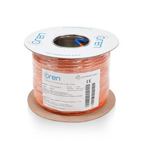 Oren CAT6 100m Ethernet Cable - 23 AWG Pure Copper Wire - 400 MHz Bandwidth UTP Internet LAN Network Cable - Halogen Free