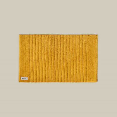 Organic Cotton Bath Mat - Ochre Price Comparisons | Compare The Build