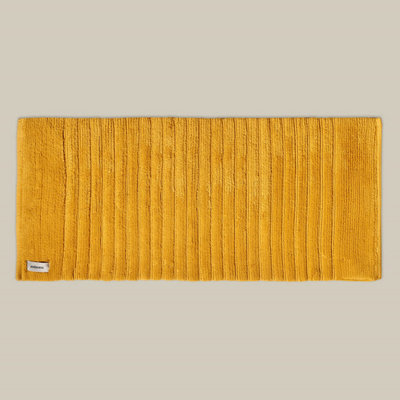 Organic Cotton Bath Runner - Ochre Price Comparisons | Compare The Build