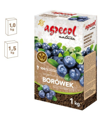 ORGANIC FERTILIZER BLUEBERRY 1,5KG NATURA DIY at B&Q