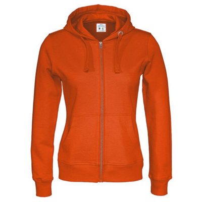 Custom Black Orange Classic Full-Zip Hoodie main image 1
