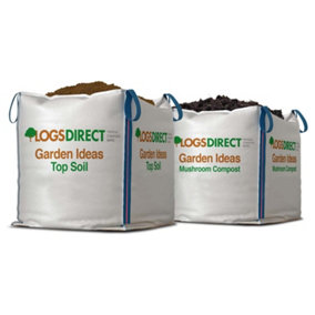 Organic Plant Soil Conditioner Garden Landscaping Mushroom Compost Top Soil Bulk Bag Combo