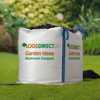Organic Plant Soil Conditioner Vegetable Rose Bush Shrub Mushroom Compost Dumpy Bag