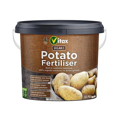 Organic Potato & Vegetable Fertiliser 4.5kg - Natural Slow-Release Plant Food for Bumper Harvests, Safe for Vegetable Crops