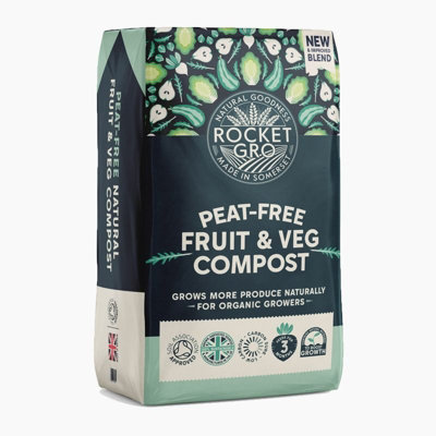 Organic Vegetable Compost Bulk Buy - 50 x 50 Litre Bags (2500 litres)