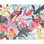 Origin Murals Birds and Flowers Multi Matt Smooth Paste the Wall Mural 300cm Wide X 240cm High