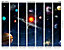 Origin Murals Children's Space Planets Matt Smooth Paste the Wall Mural 350cm wide x 280cm high