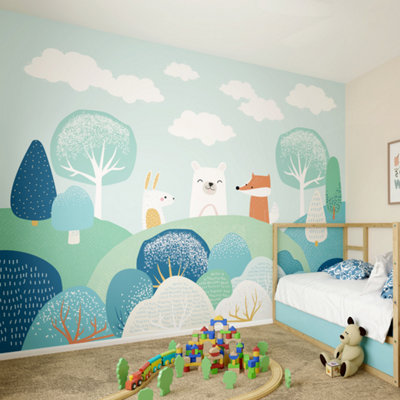 Murals for children's clearance bedrooms