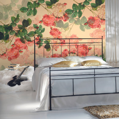 Origin Murals Classic Rose Design Natural Matt Smooth Paste the Wall Mural 300cm Wide X 240cm High