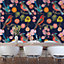 Origin Murals Floral Birds Matt Smooth Paste the Wall Mural 350cm wide x 280cm high