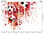 Origin Murals Football Splash Red Matt Smooth Paste the Wall Mural 350cm wide x 280cm high